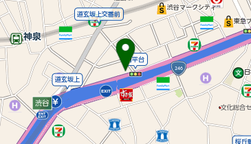 【傘シェアリング】 渋谷ソラスタ 1階正面エントランス付近の地図画像