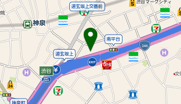 【傘シェアリング】 渋谷ソラスタ 2階エントランス付近の地図画像