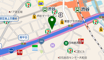 【傘シェアリング】 渋谷スクエアA エントランスホールの地図画像