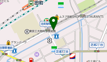 【傘シェアリング】 A-PLACE田町イーストビル エントランス付近の地図画像