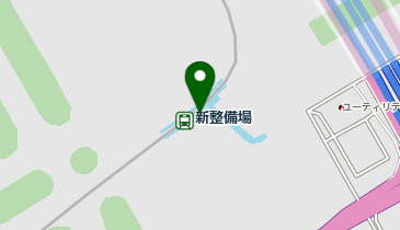 【傘シェアリング】 東京モノレール 新整備場駅の地図画像