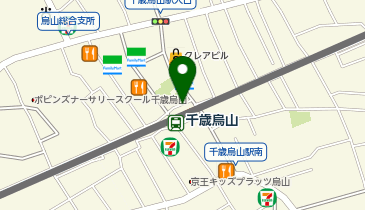 【傘シェアリング】 京王線 千歳烏山駅 北口の地図画像