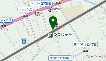 【傘シェアリング】 京王線 つつじヶ丘駅 改札付近の地図画像