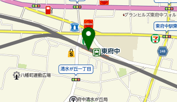 【傘シェアリング】 京王線 東府中駅 南口の地図画像