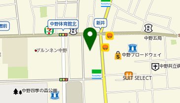 【傘シェアリング】 丸井グループ 本社の地図画像