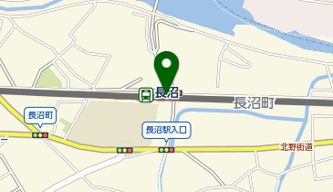 【傘シェアリング】 京王線 長沼駅 改札付近の地図画像