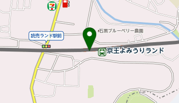 【傘シェアリング】 京王相模原線 京王よみうりランド駅 (改札内)の地図画像