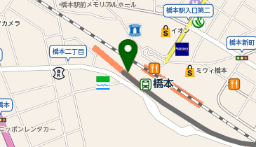 【傘シェアリング】 京王相模原線 橋本駅 改札付近の地図画像