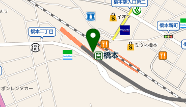 【傘シェアリング】 京王相模原線 橋本駅 コインロッカー付近の地図画像