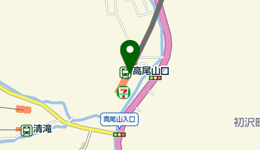 【傘シェアリング】 京王高尾線 高尾山口駅の地図画像