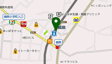 【傘シェアリング】 東横線 綱島駅 (改札内) の地図画像