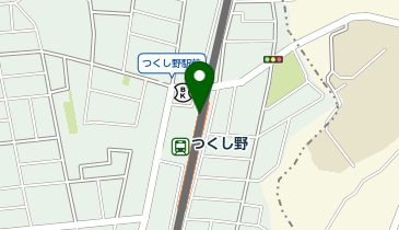 【傘シェアリング】 田園都市線 つくし野駅の地図画像