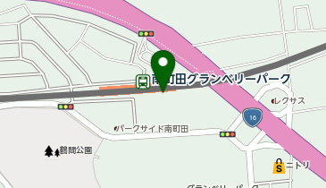 【傘シェアリング】 田園都市線 南町田グランベリーパーク駅 改札付近の地図画像