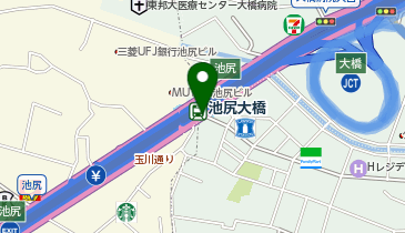 【傘シェアリング】 田園都市線 池尻大橋駅 東口の地図画像