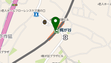 【傘シェアリング】 田園都市線 梶ヶ谷駅 (改札内)の地図画像