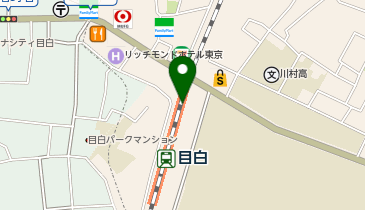 【傘シェアリング】 山手線 目白駅 改札内 リラクゼ前(*改札内なので、切符を購入して頂く必要がございます)の地図画像