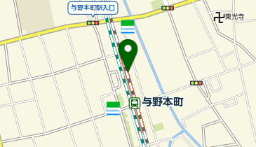 【傘シェアリング】 埼京線 与野本町駅 西口の地図画像