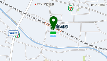 【傘シェアリング】 南武線 宿河原駅の地図画像
