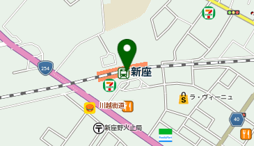 【傘シェアリング】 武蔵野線 新座駅 (改札内)の地図画像