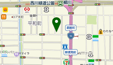 【傘シェアリング】 小さな新芽・天我者 -テンガジャ-の地図画像