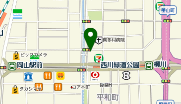 【傘シェアリング】 原価BAR オレンジボックス&ハンモックの地図画像