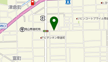 【傘シェアリング】 JD&rsquo;s CAFE BAR GOTEN おかやま奉還町の地図画像