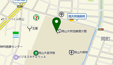 【傘シェアリング】 ONSAYA COFFEE 鹿田キャンパス店の地図画像