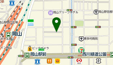 【傘シェアリング】 岡山eスポーツコミュニティスポーツ YOSUGAの地図画像