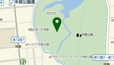 【傘シェアリング】 札幌コンサートホール Kitaraの地図画像