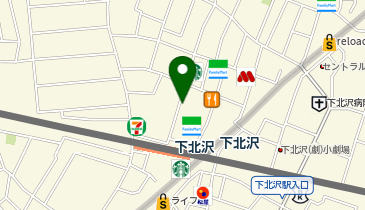 【傘シェアリング】 東洋百貨店の地図画像