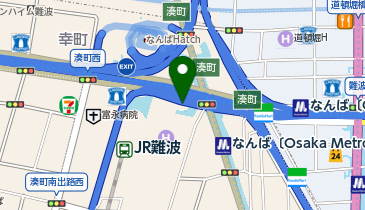 【傘シェアリング】 近鉄難波線 大阪難波駅 西改札口の地図画像