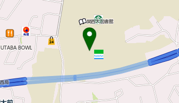 【傘シェアリング】 関西大学 2学舎1号館ゼミ棟1階南側出入口の地図画像