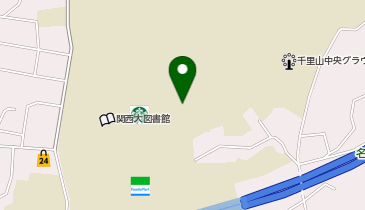 【傘シェアリング】 関西大学 凛風館 2階食堂入口の地図画像