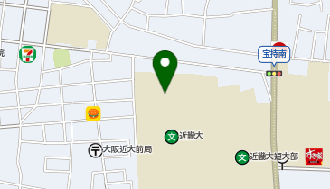 【傘シェアリング】 近畿大学 21号館  の地図画像