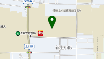 【傘シェアリング】 近畿大学 G館の地図画像