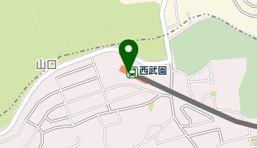 【傘シェアリング】 西武西武園線 西武園駅 南口の地図画像