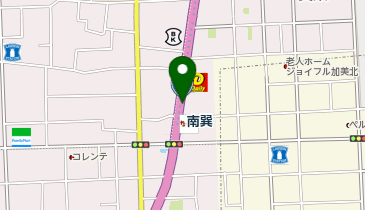 【傘シェアリング】 Osaka Metro 千日前線 南巽駅 ATM横の地図画像