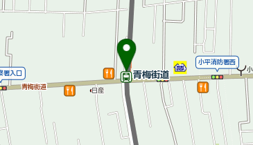 【傘シェアリング】 西武多摩湖線 青梅街道駅 (改札内)の地図画像