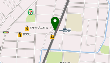 【傘シェアリング】 叡山本線 一乗寺駅 鞍馬方面ホーム (改札内)の地図画像