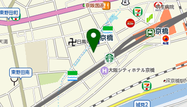 【傘シェアリング】 KiKI京橋 西入口の地図画像
