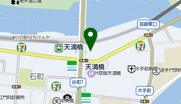 【傘シェアリング】 OMM 1F 西入口 土佐堀通りの地図画像