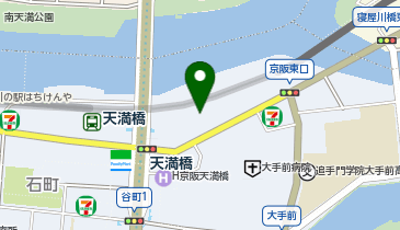 【傘シェアリング】 OMM 1F 連絡通路の地図画像