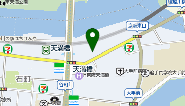 【傘シェアリング】 OMM B1F 正面出入口の地図画像
