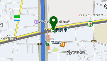 【傘シェアリング】 門真市駅 もより市横の地図画像