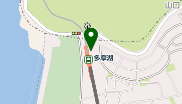 【傘シェアリング】 西武多摩湖線 多摩湖駅 北口の地図画像