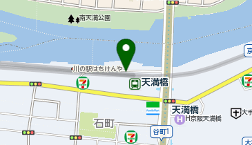 【傘シェアリング】 京阪シティモール 1Fカーム横の地図画像