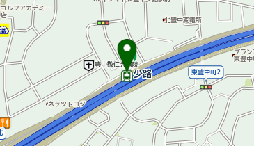 【傘シェアリング】 大阪モノレール 少路駅 改札口前の地図画像