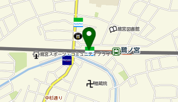 【傘シェアリング】 西武新宿線 鷺ノ宮駅 (改札内)の地図画像