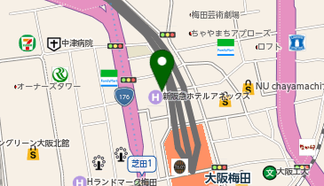 【傘シェアリング】 D.D. HOUSE 1階の地図画像