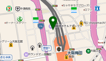 【傘シェアリング】 D.D. HOUSE 地下1階の地図画像